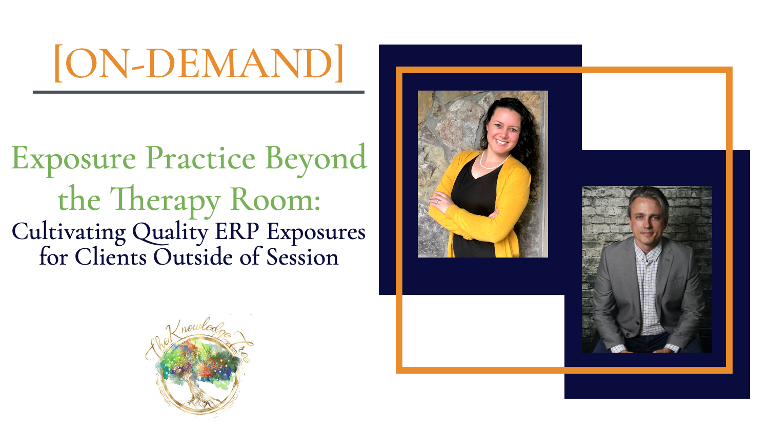 Product image for ON-DEMAND Pre-Registration: Exposure Practice Beyond the Therapy Room: Cultivating Quality ERP Exposures for Clients Outside of Session