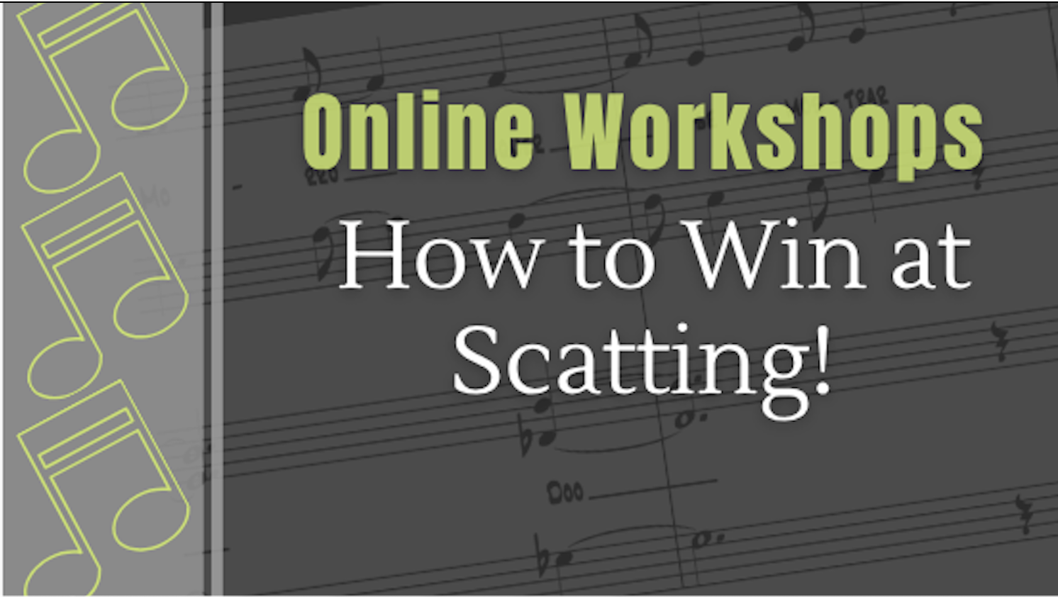 Product image for How to Win at Scatting!