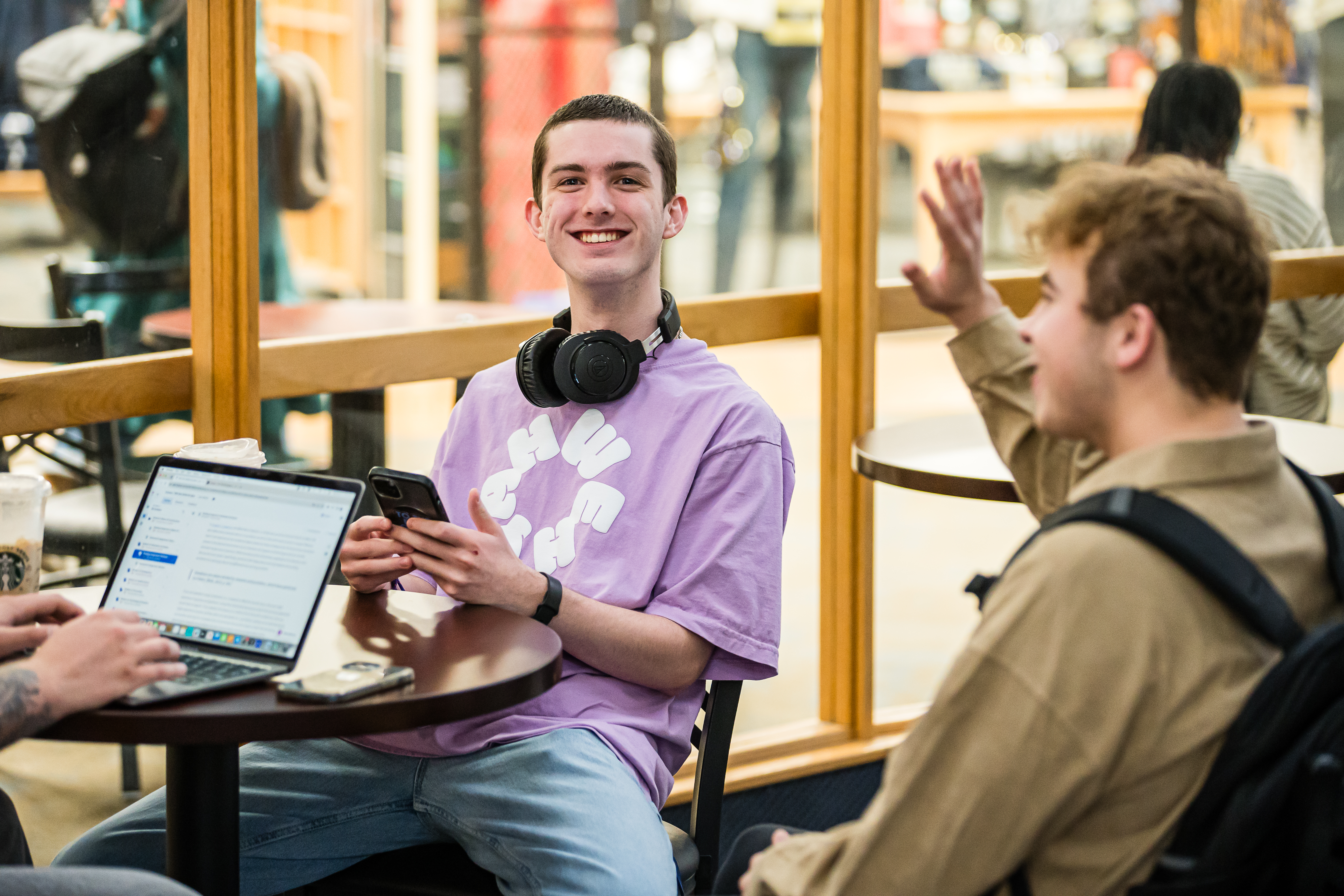 Members of the ORU community connecting and learning together on campus