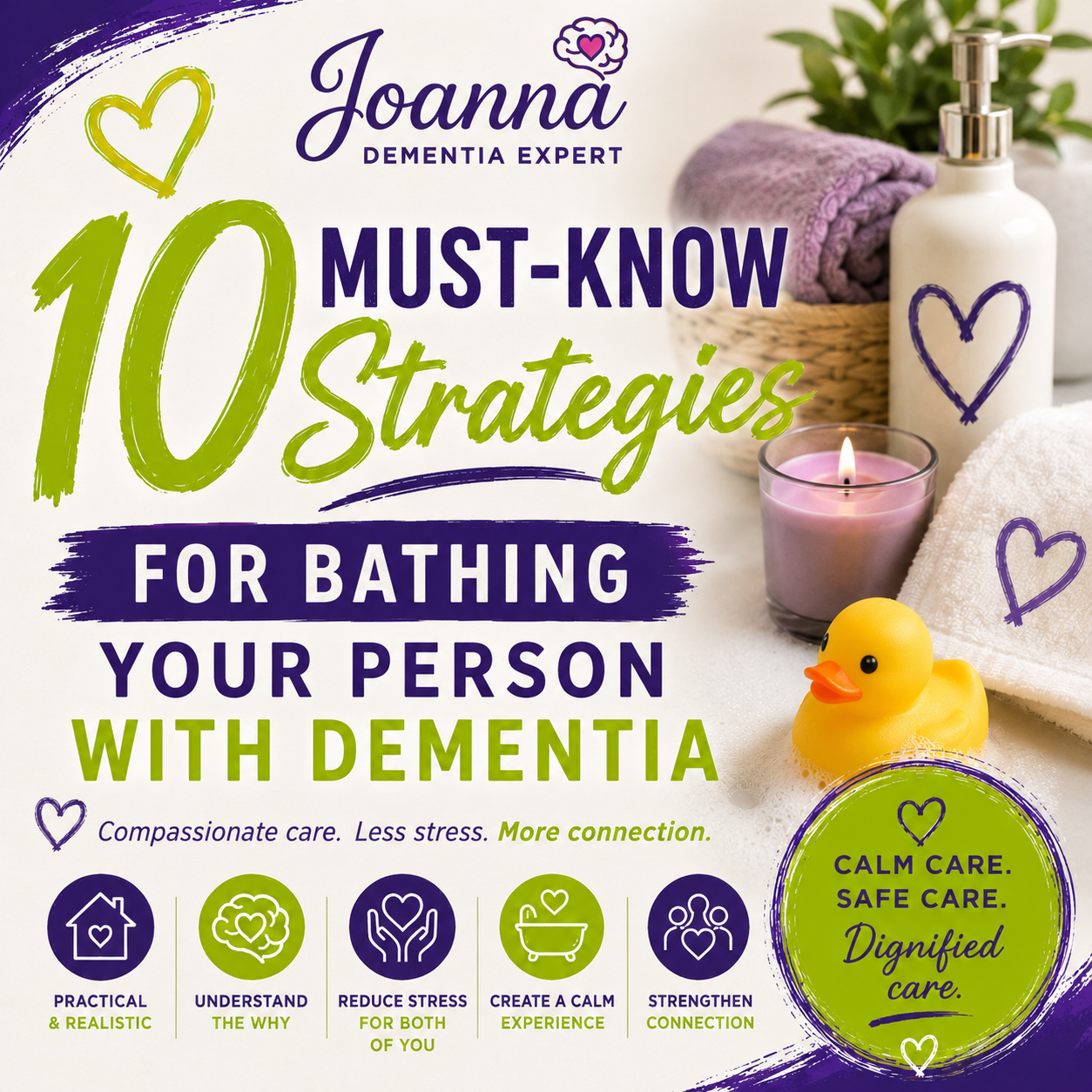 Product image for 10 Must-Know Strategies for Bathing Your Person with Dementia