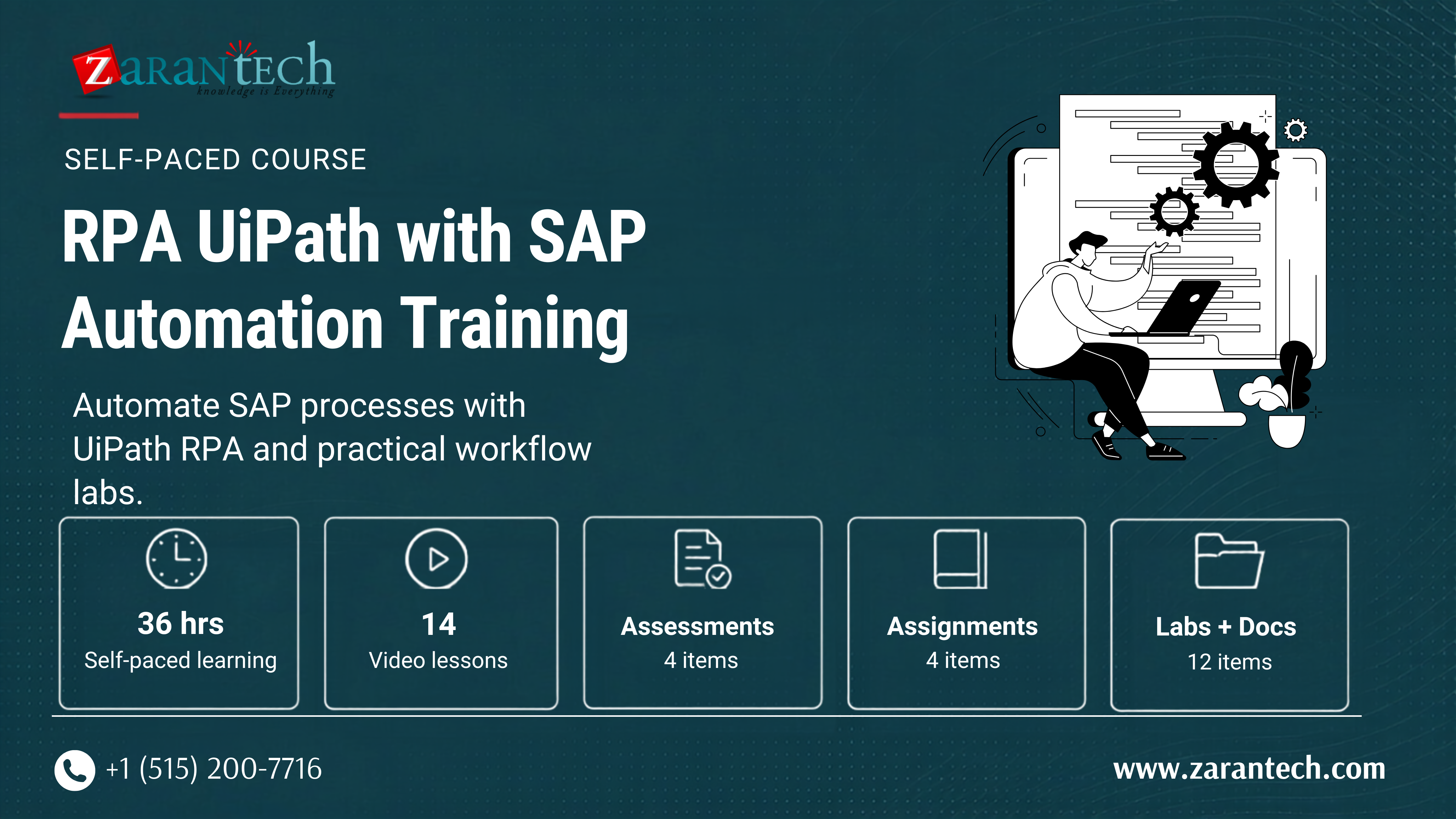 Product image for RPA UiPath with SAP Automation Training