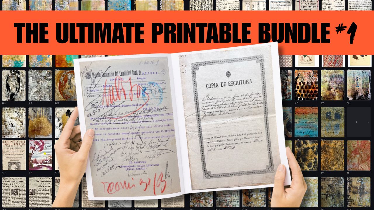 Product image for The Ultimate Printable Bundle 1