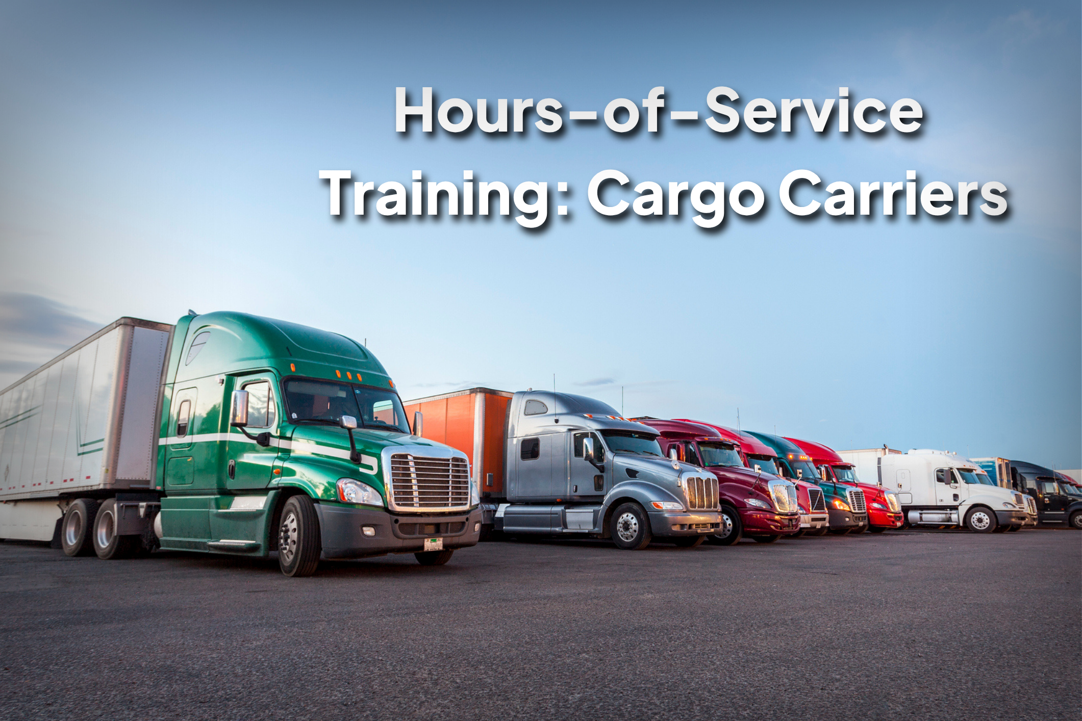Product image for Hours of Service Training - Cargo Carriers