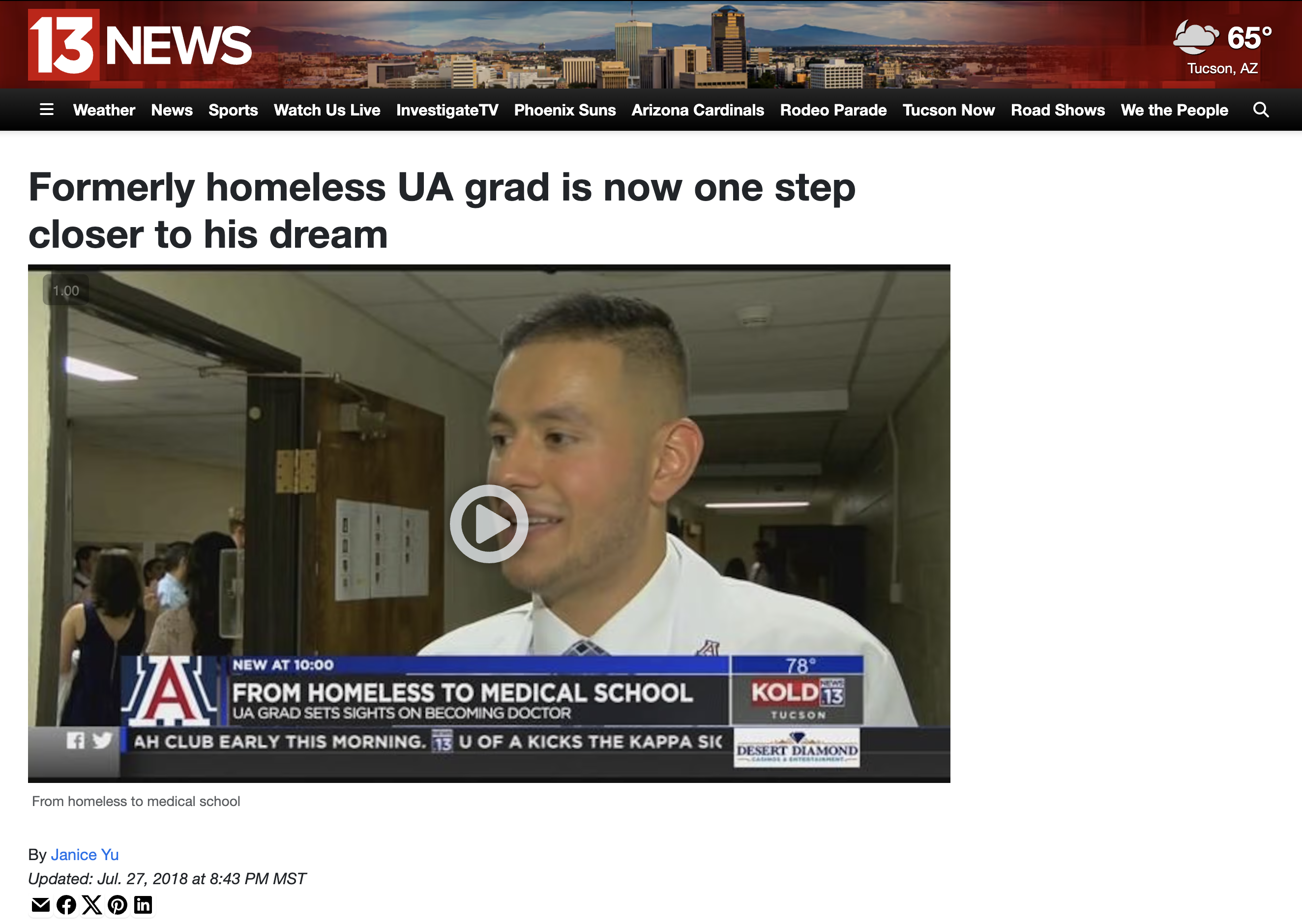 Albert Alan - From Homeless to Medical School