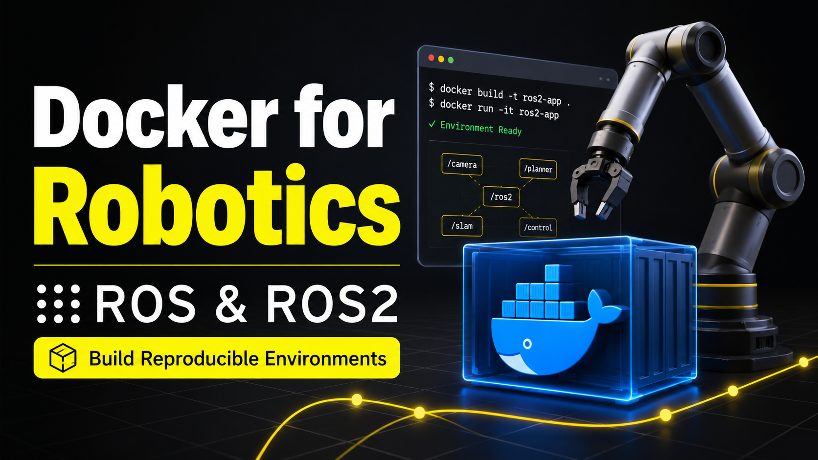 Product image for Docker for Robotics