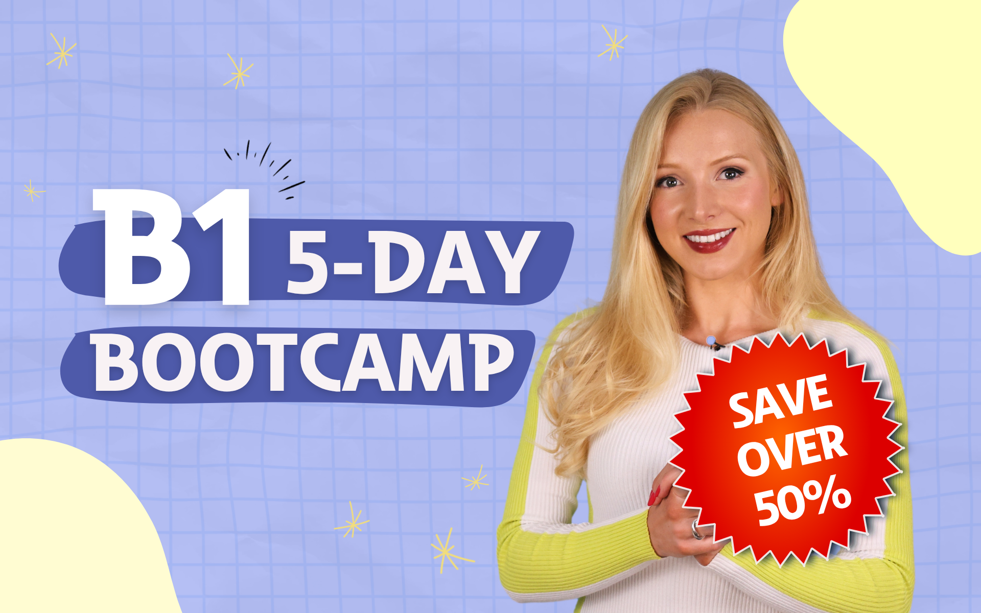 Product image for The 5-Day B1 Bootcamp