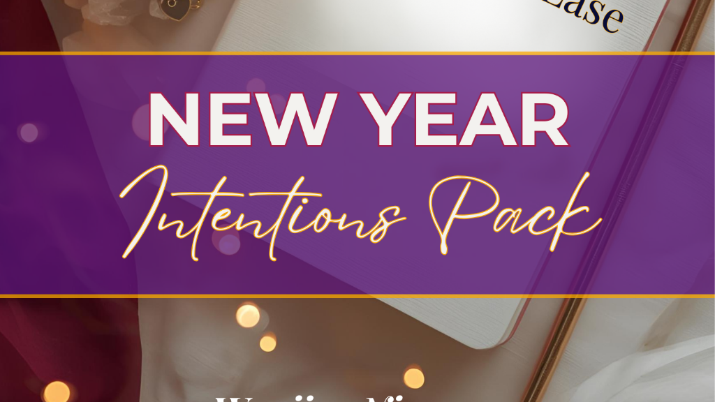 Product image for The New Year Intentions Pack - Align Your Energy Before You Set Your Goals