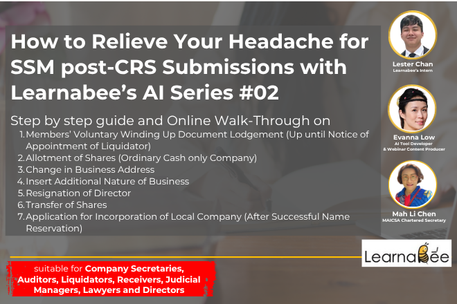 Product image for (English) Post-CRS Series #02 - How to Relieve Your Headache for SSM new CRS Submissions