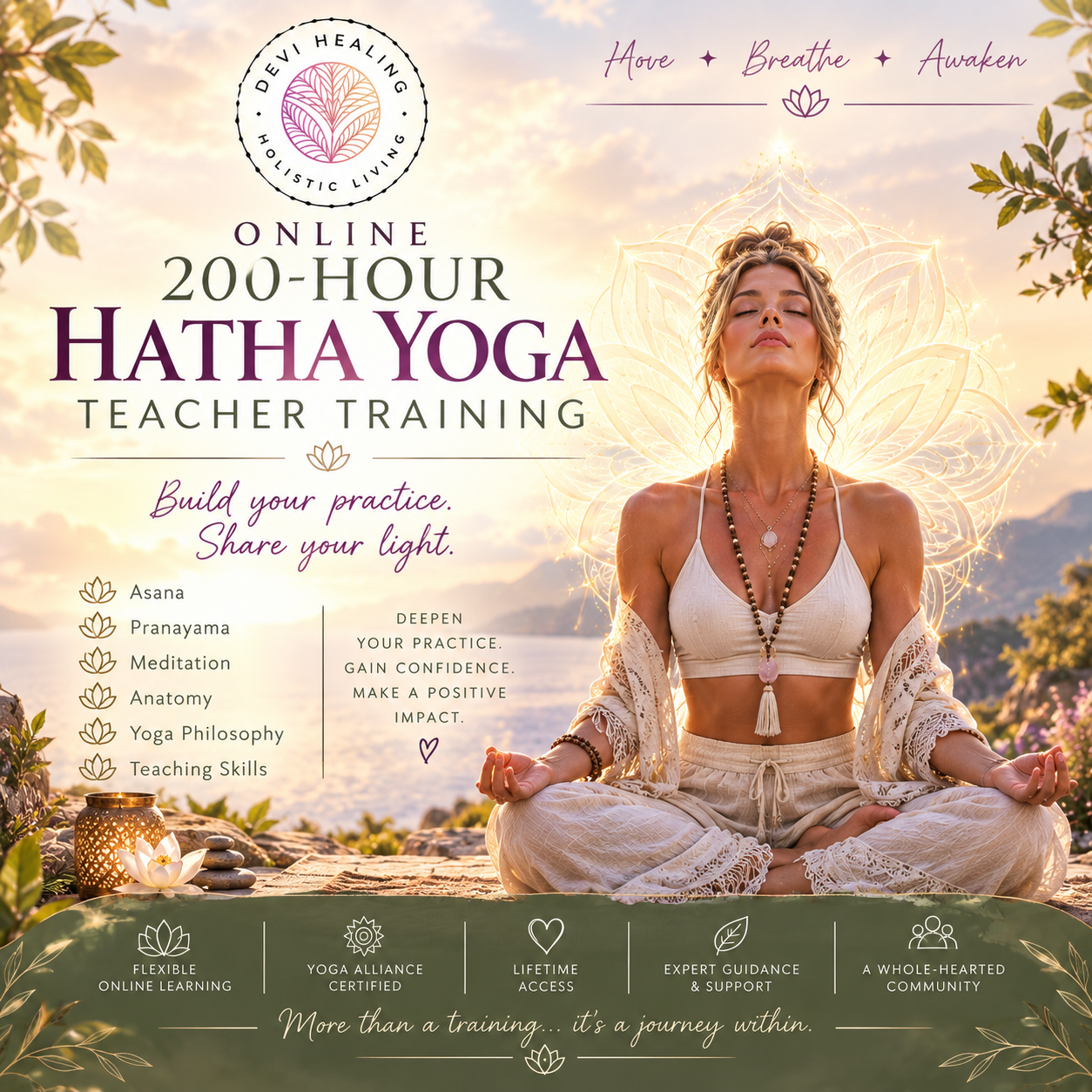 Product image for 200 Hour Hatha Yoga Teacher Training