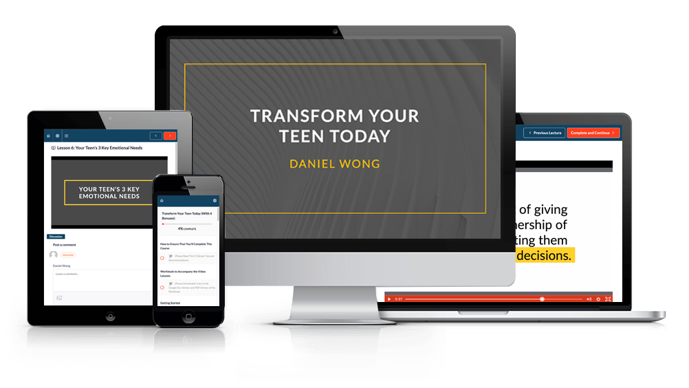 Product image for Transform Your Teen Today by Daniel Wong