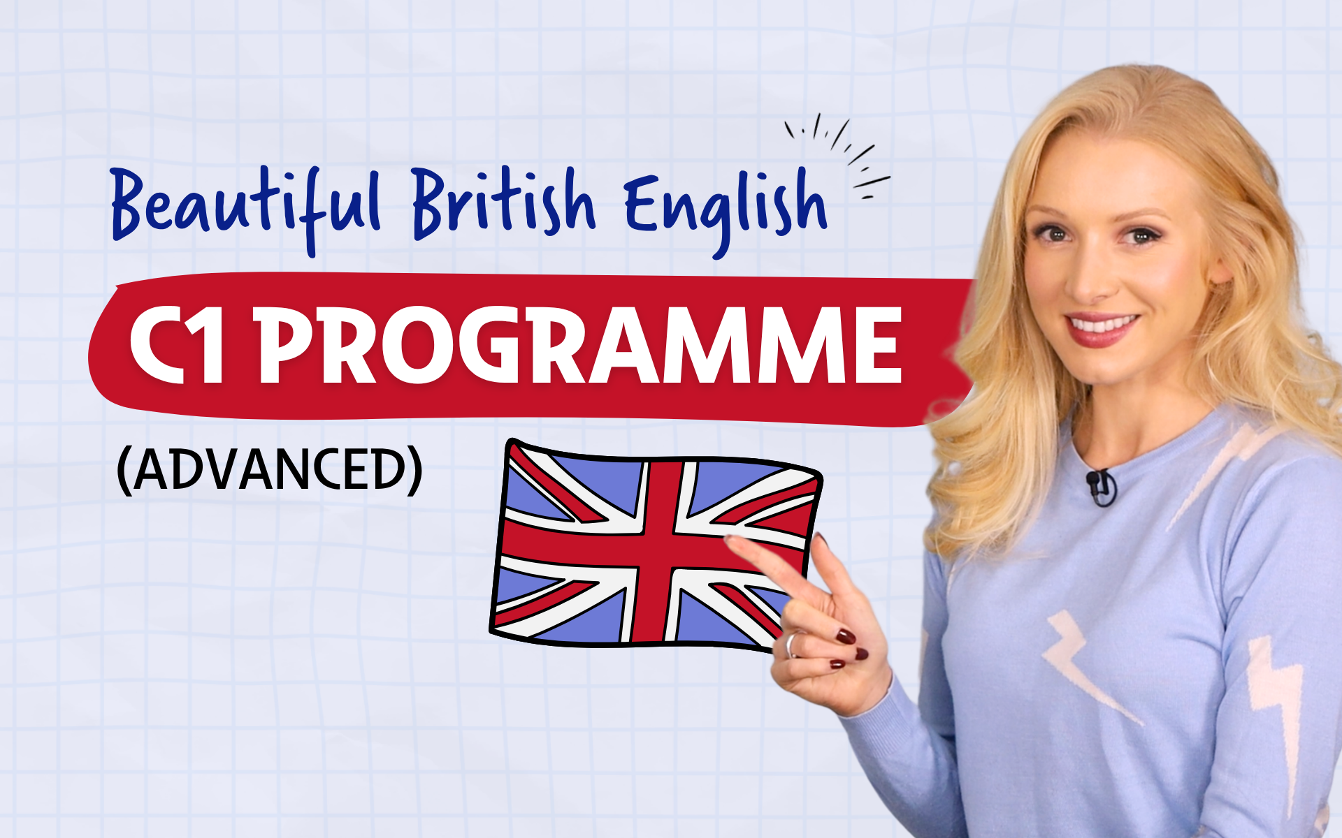 Product image for Beautiful British English C1 Programme (Advanced)