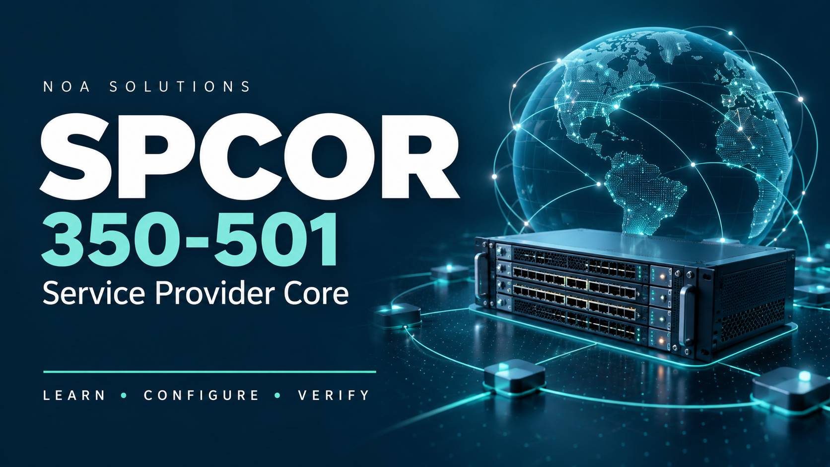 Product image for CCNP SPCOR 350-501 Masterclass — MPLS, Segment Routing, BGP & Service Provider Labs