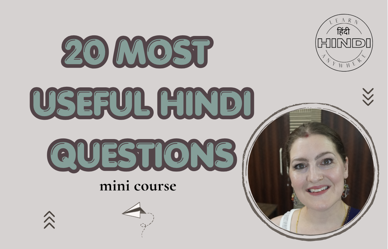Product image for Mini Course - 20 Most Useful Hindi Questions 