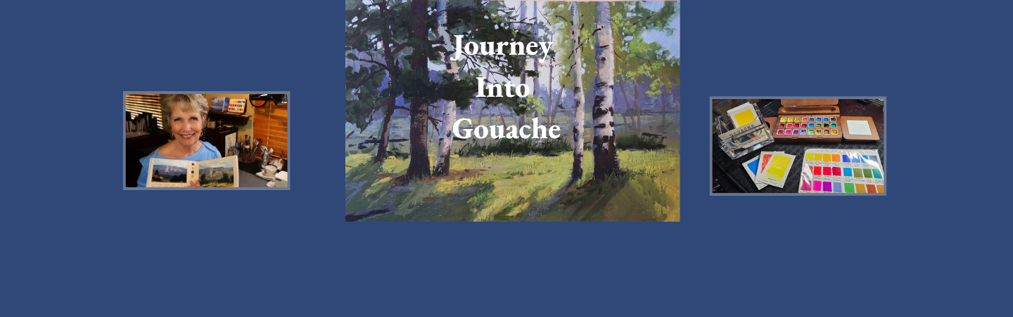 Gouache painting tutorials