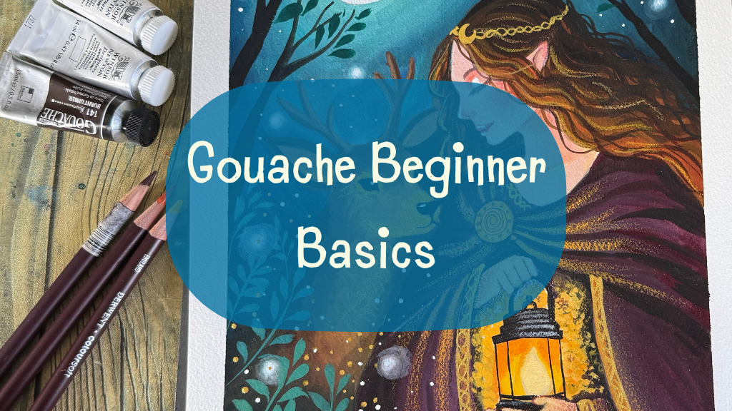 Product image for Gouache Beginner Basics!