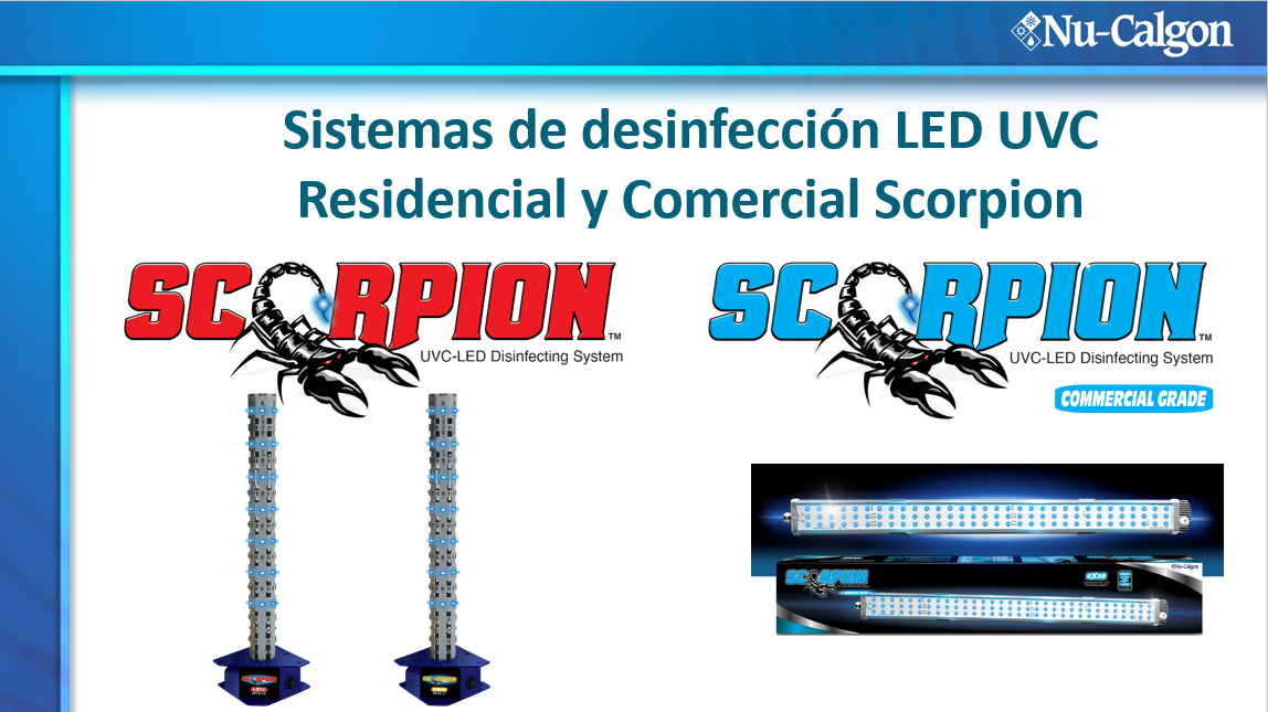 Product image for Scorpion UVC LED disinfecting devices (SPANISH) NATE ID: 1826-0038