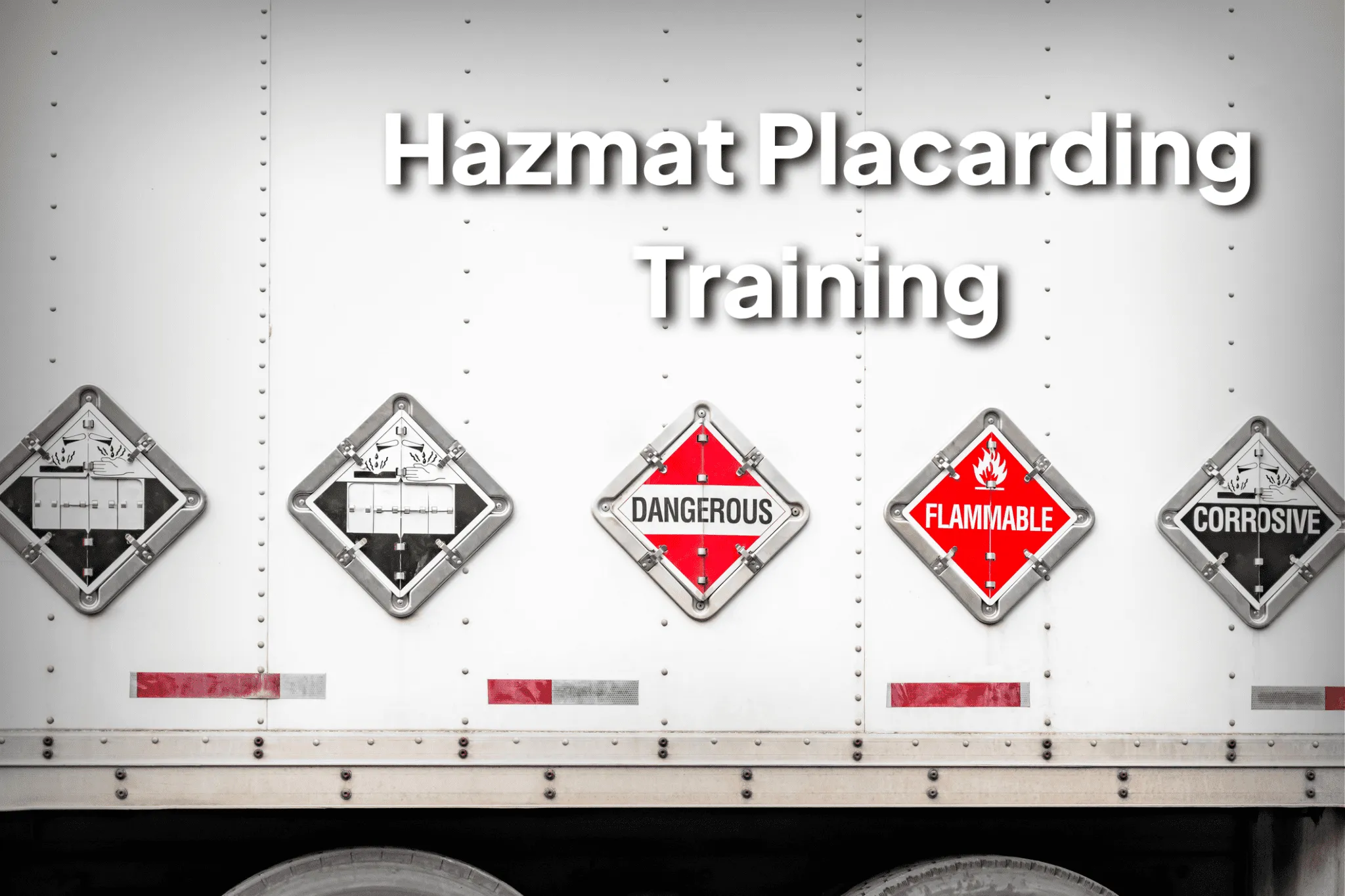 Product image for Hazmat Placarding
