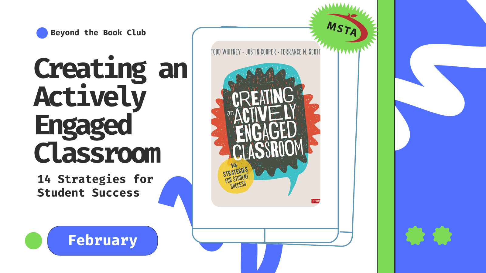 Product image for Creating an Actively Engaged Classroom February Book Club