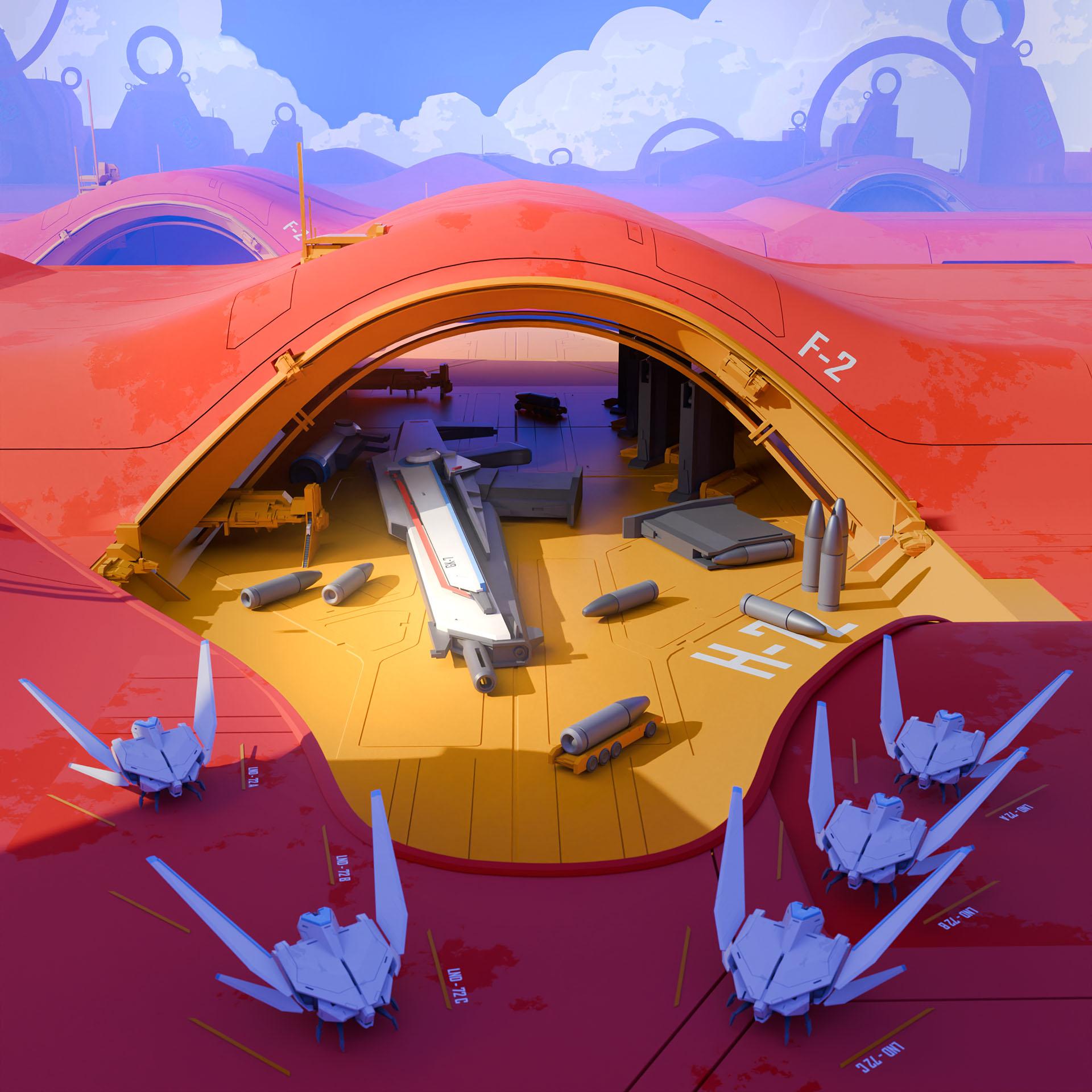 gundam hangar