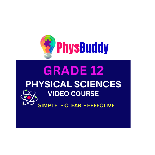 Product image for  Grade 12 Physical Sciences Video Course 2026