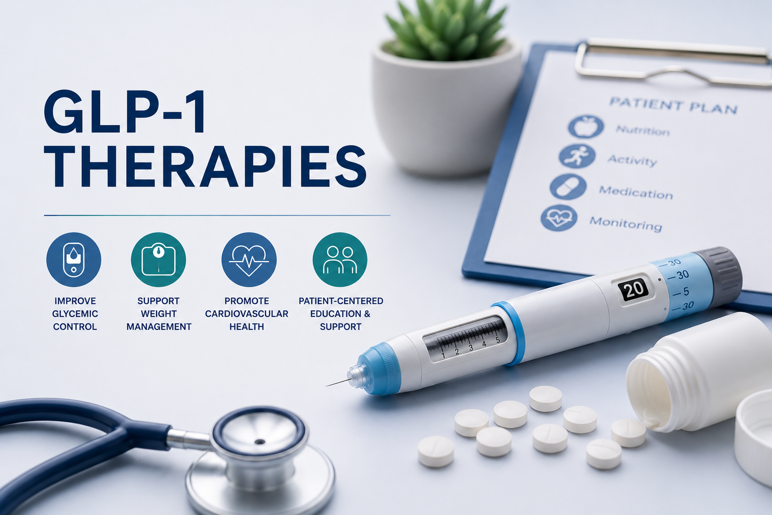 Product image for GLP-1 Therapies
