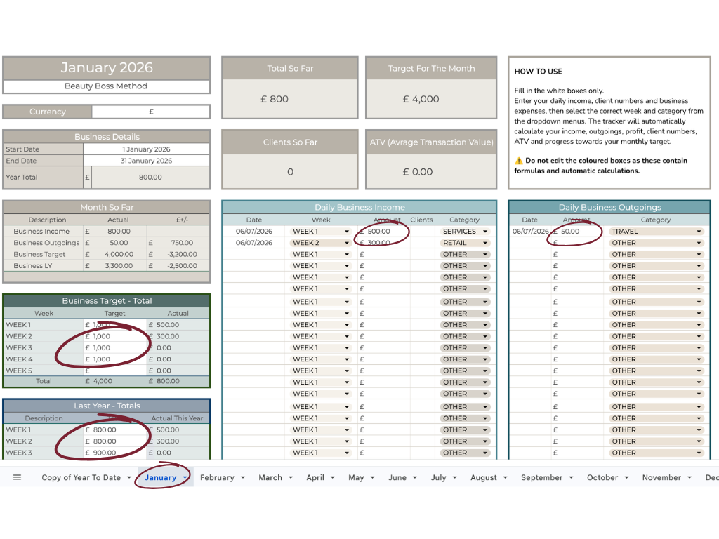Product image for Daily, Monthly & Yearly Sales Tracker