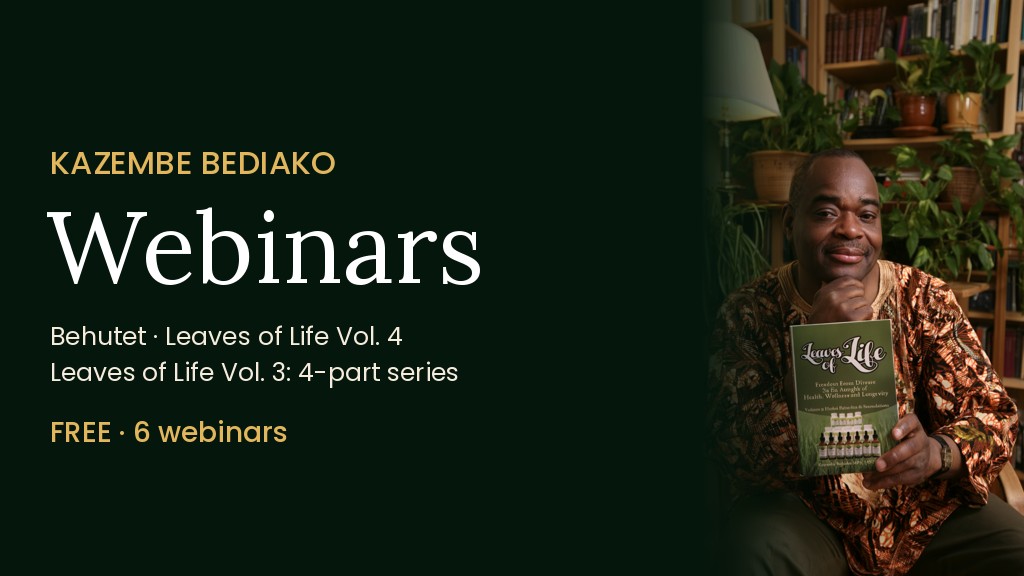 Product image for Kazembe Bediako Webinars (Free)