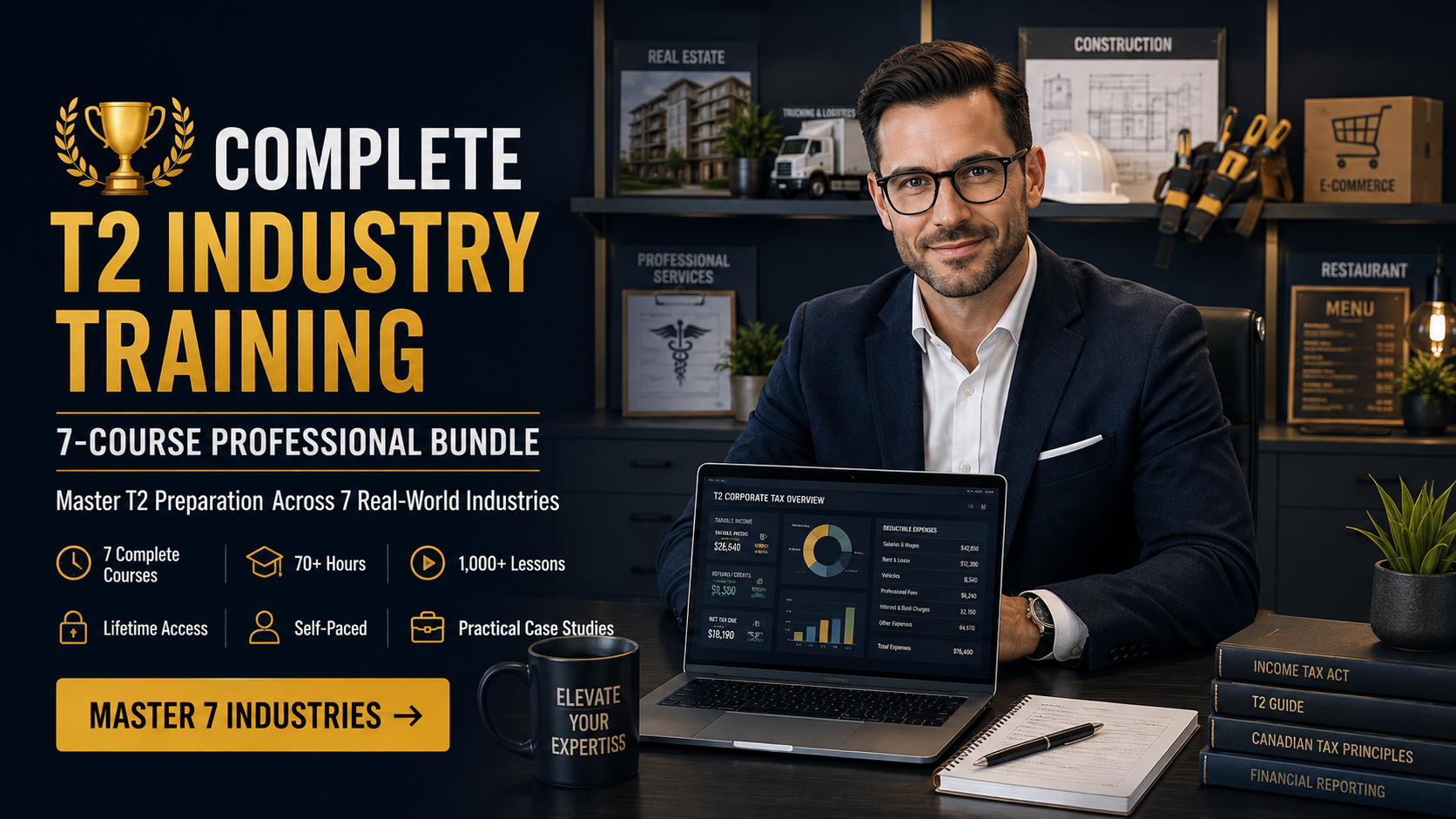 Product image for Industry T2 Bundle (All 7 Courses) 
