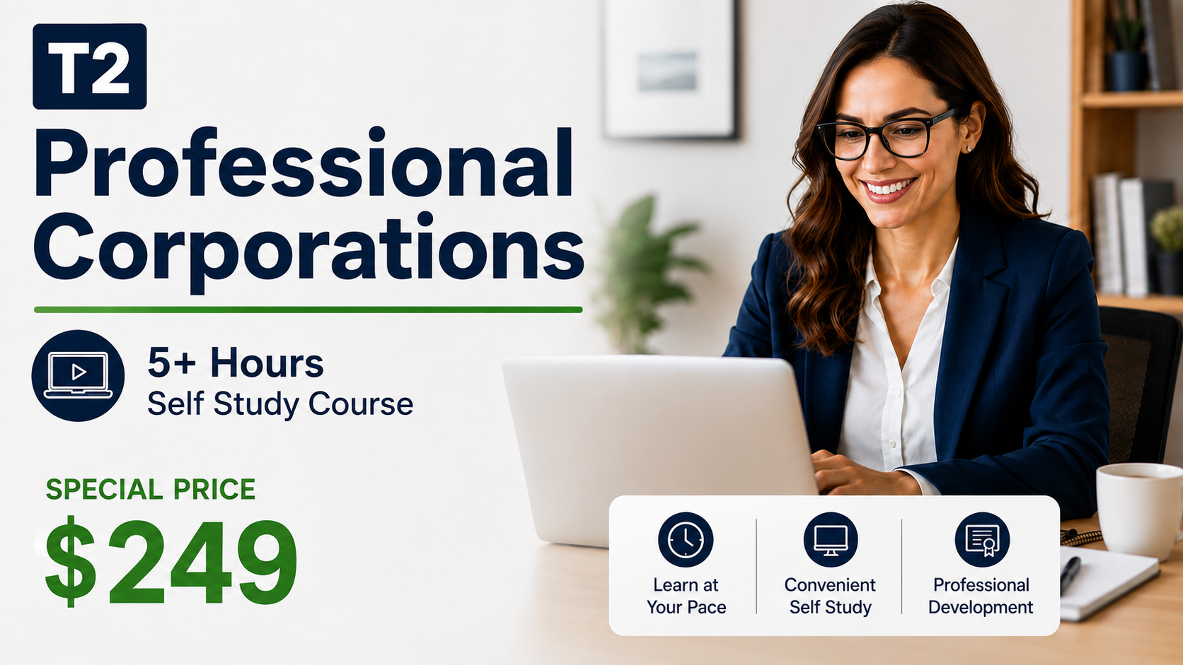 Product image for T2 for Professional Corporations | 5+ Hours | Hands-On, Case-Based Training