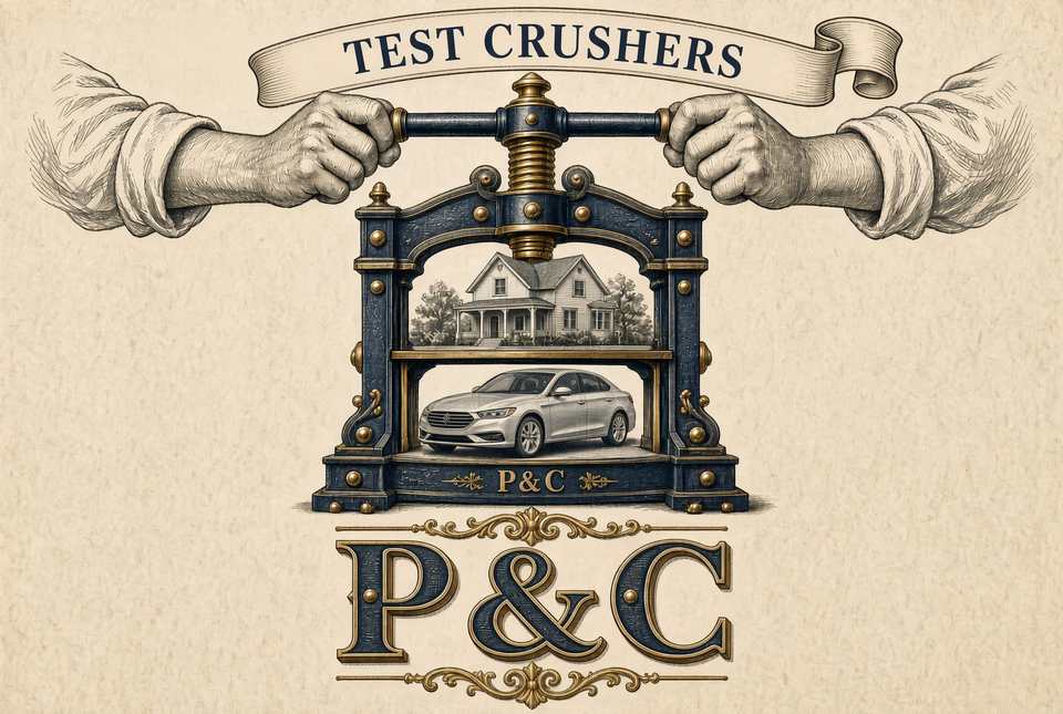 The stylized and branded logo for the Property and Casualty Course