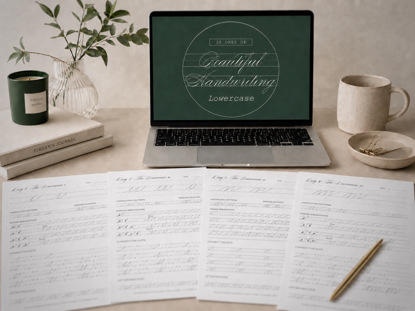 Product image for 30 Days of Beautiful Handwriting (Starts Sept. 14, 2026)