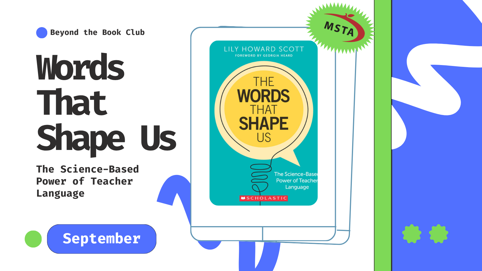 Product image for The Words That Shape Us September Book Club
