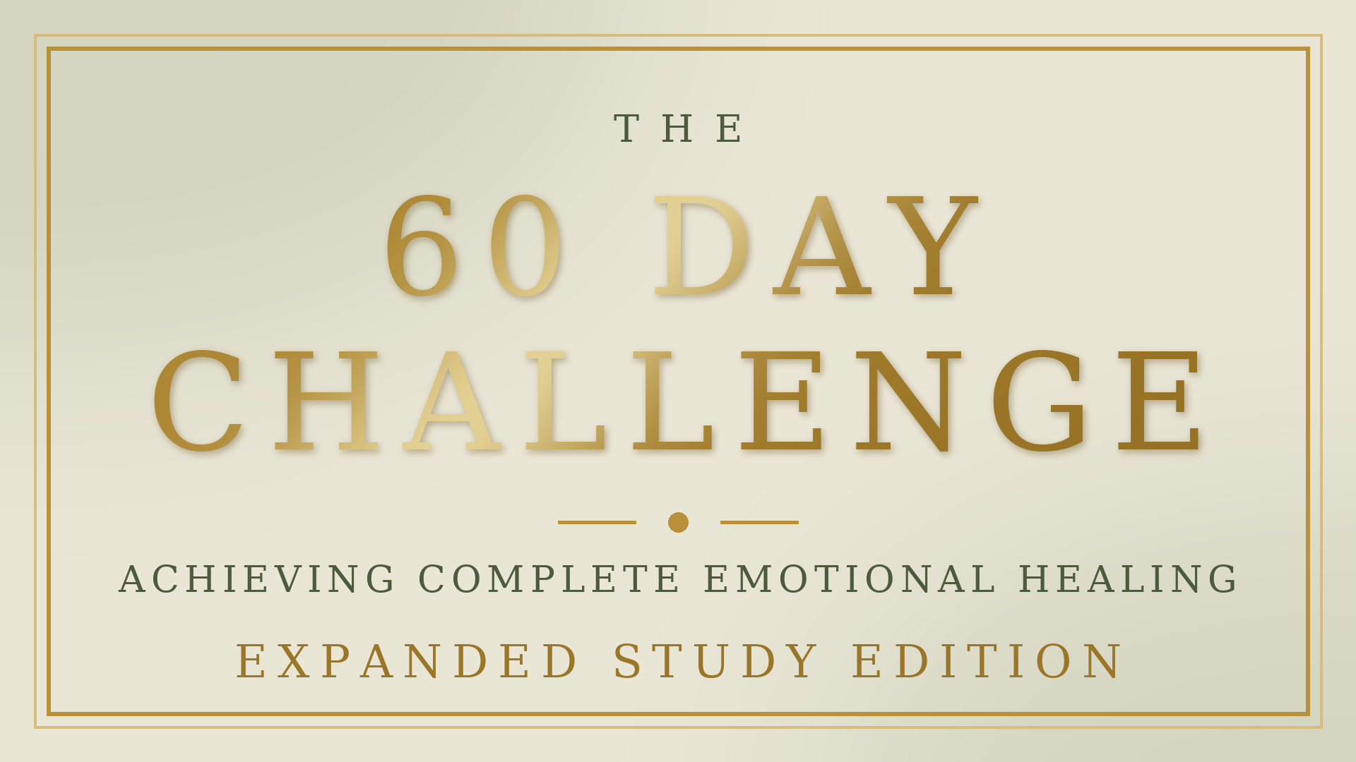 Product image for The 60 Day Challenge New Expanded Edition