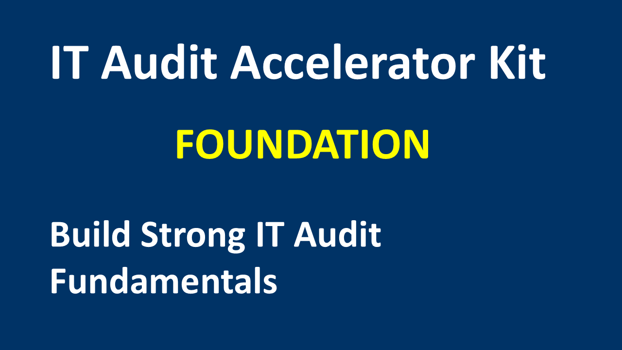 Product image for IT Audit Career Accelerator Program - FOUNDATION TRACK