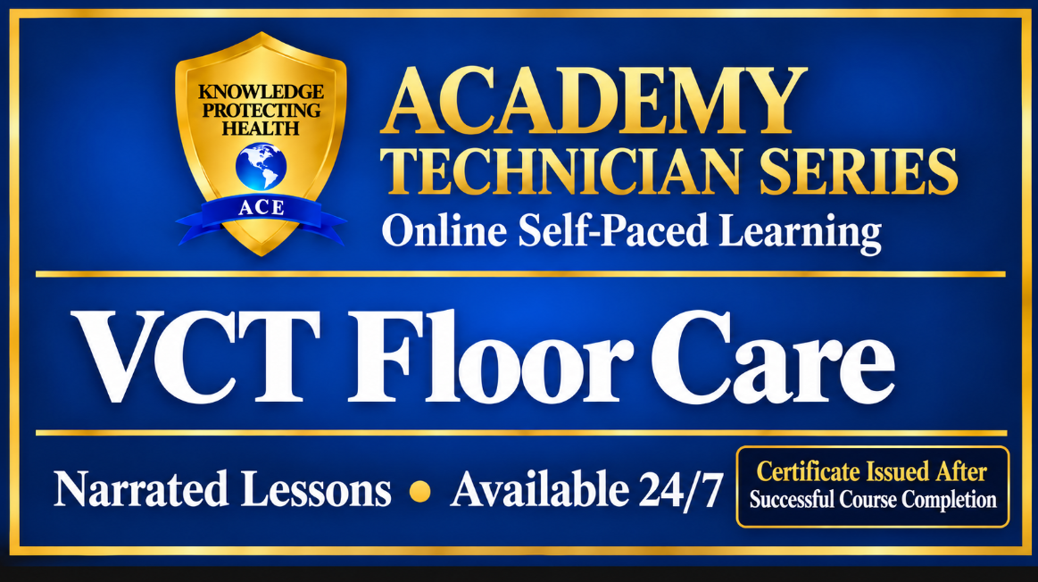Product image for VCT Floor Care Technician Series