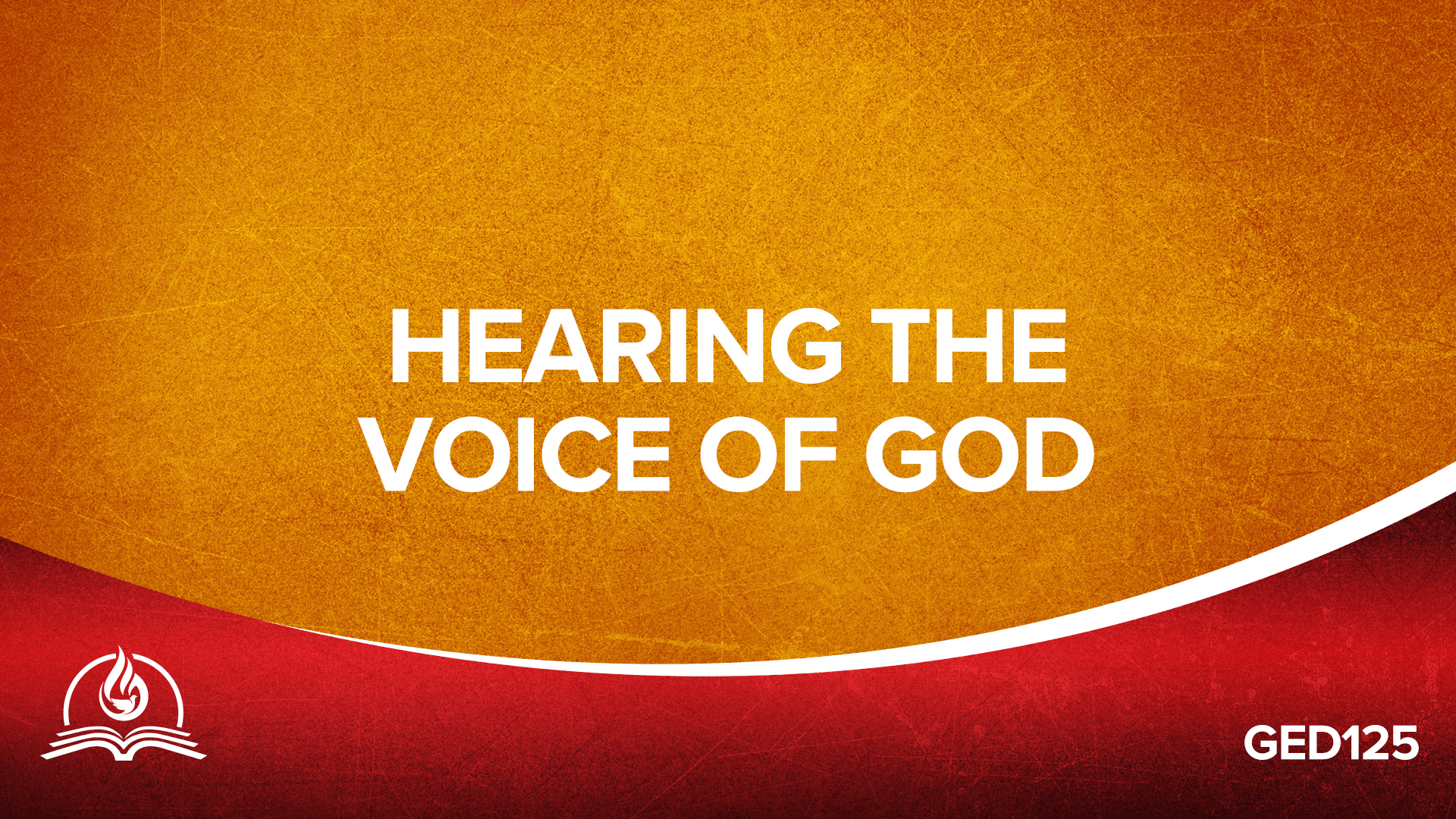Product image for GED125 | Hearing the Voice of God (3)