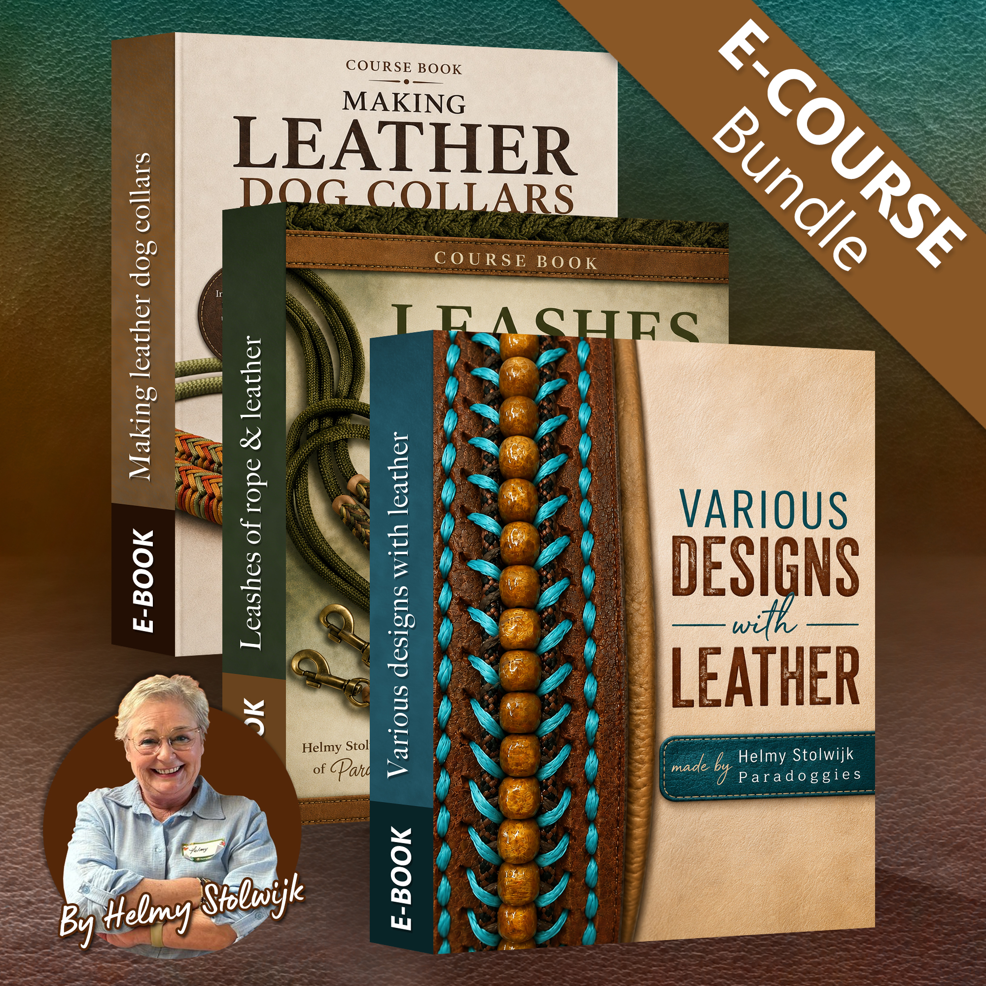 Product image for Full E-Course: Making Leather Collars & Leashes | Paradoggies