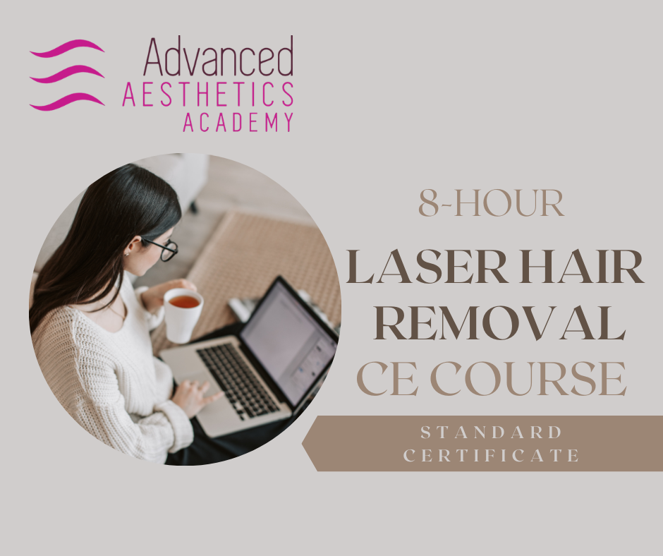 Product image for 8-Hour Laser Hair Removal CE Course – TDLR Approved (Non-Expiring Certificate)