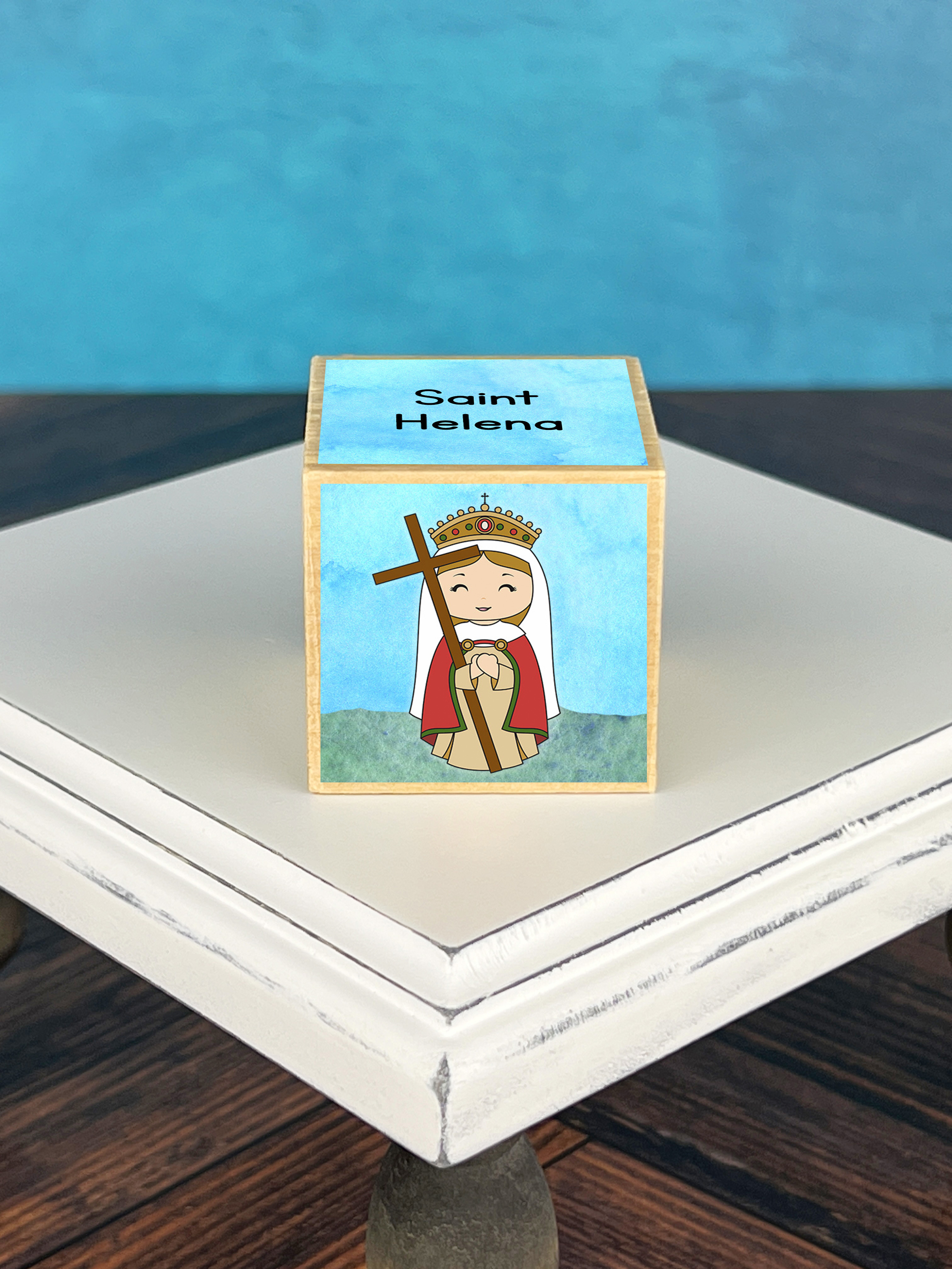 Saint Helena Saint Block Printable