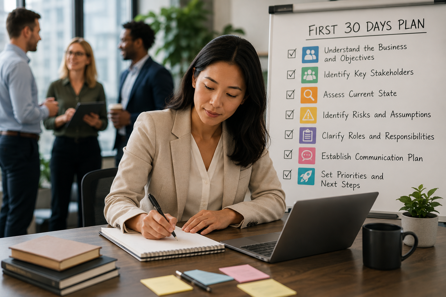 Product image for The First 30 Days: How to Take Control of a New Project