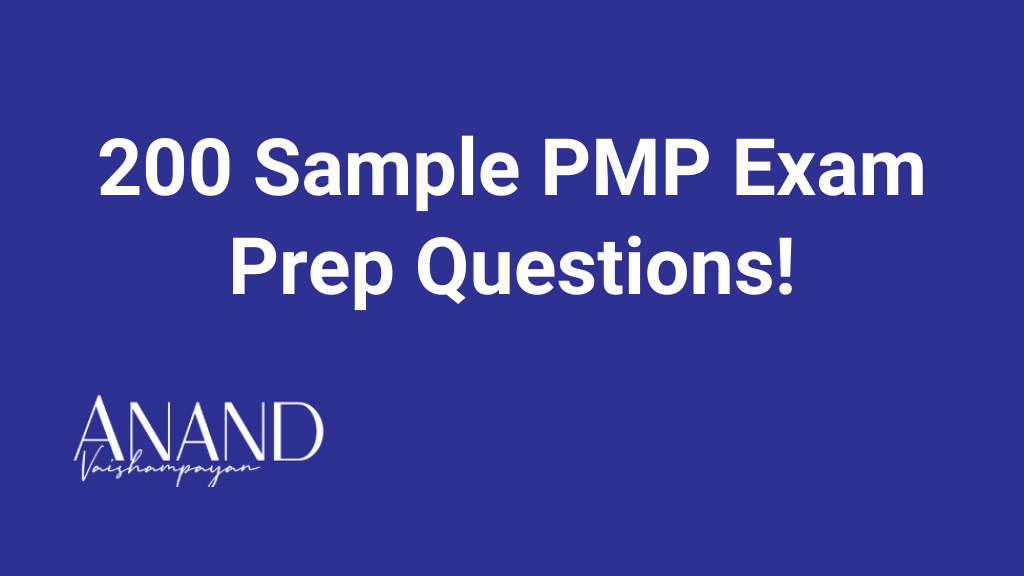 200 Sample Questions for PMP Exam Prep | Career Talk Academy