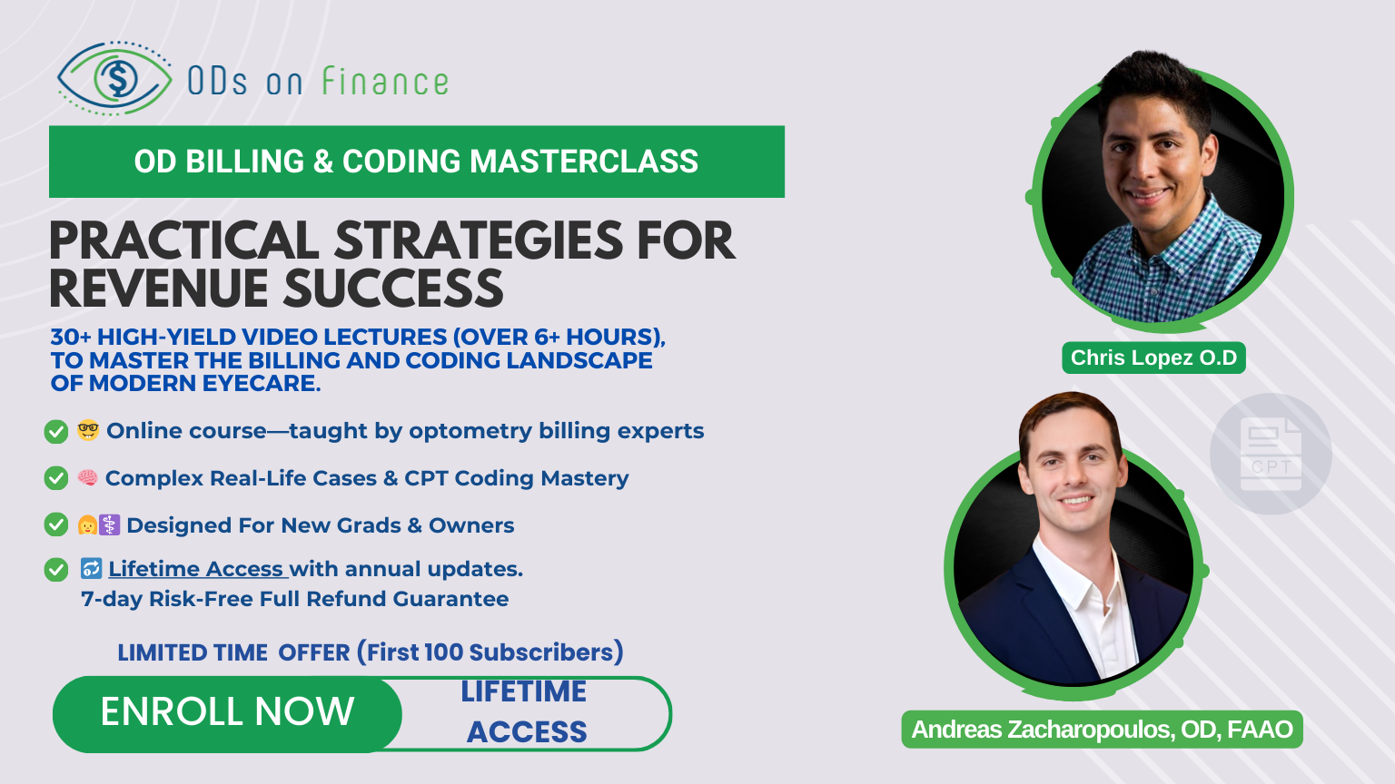 Product image for Optometry Billing & Coding MasterClass: Practical Strategies for Revenue Success