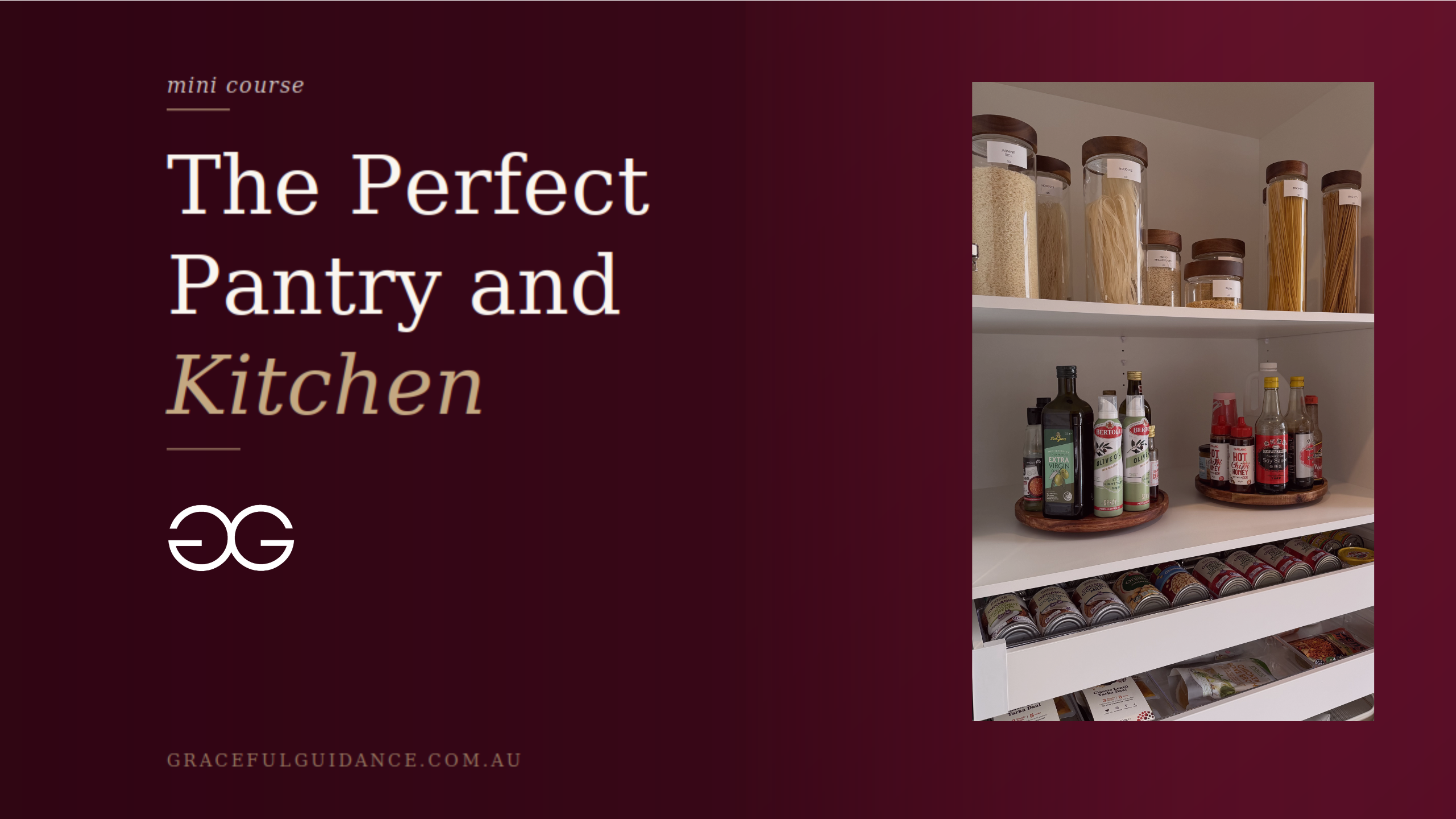 Product image for The Perfect Pantry & Kitchen Mini Course