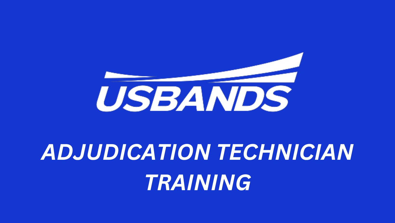 Product image for Adjudication Technician Training
