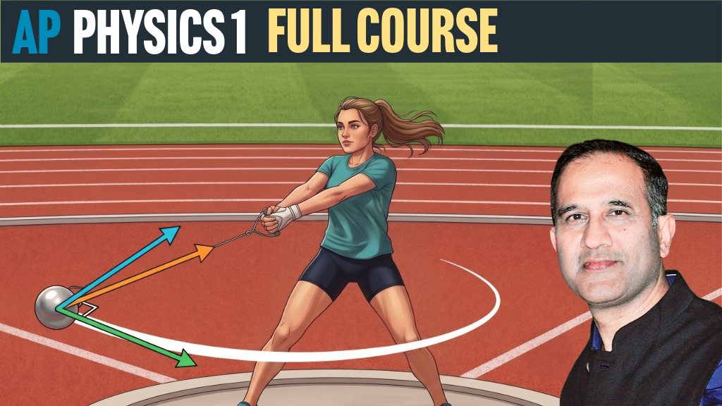 Product image for AP Physics 1: Full Course