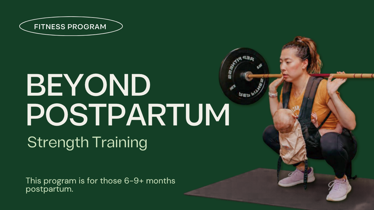 Product image for Beyond Postpartum Strength Subscription Programming