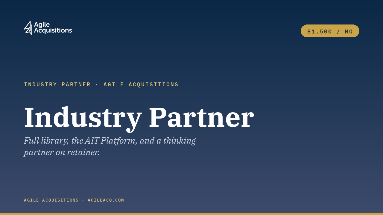 Product image for Industry Partner Full Access