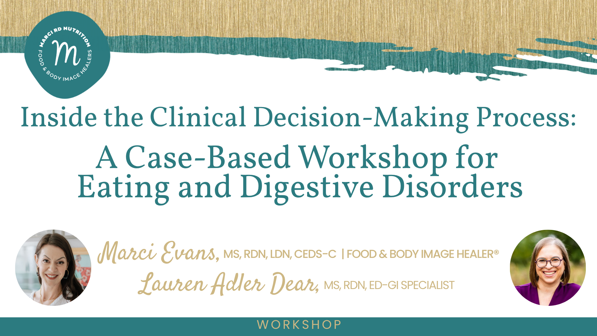 Product image for Workshop: Inside the Clinical Decision-Making Process for Eating & Digestive Disorders 