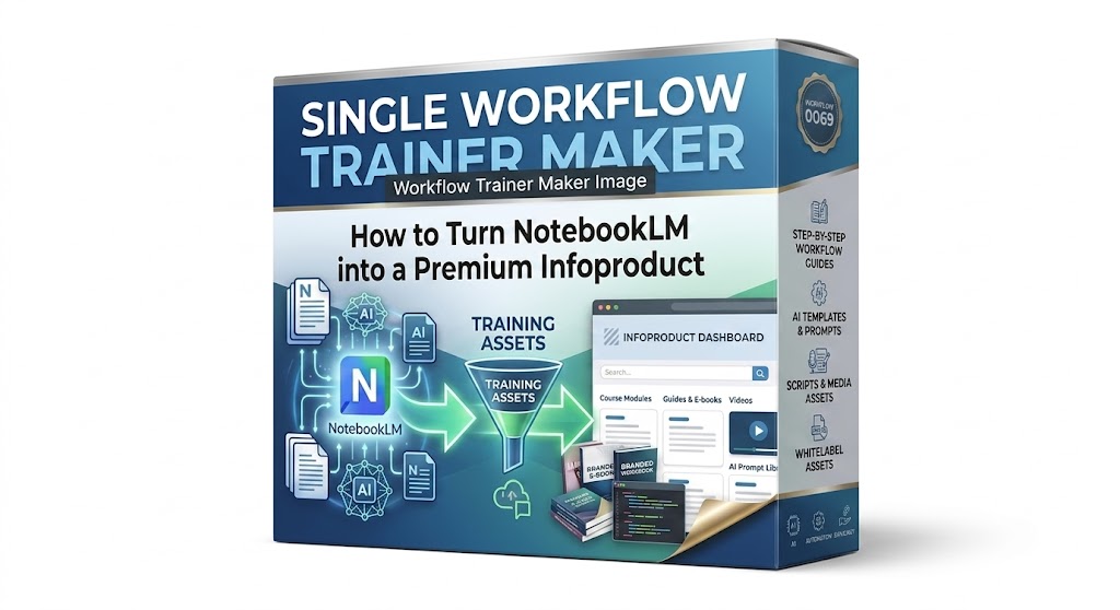 Product image for (2026) - WFTM10 - How to Turn NotebookLM into an Evergreen Infoproduct