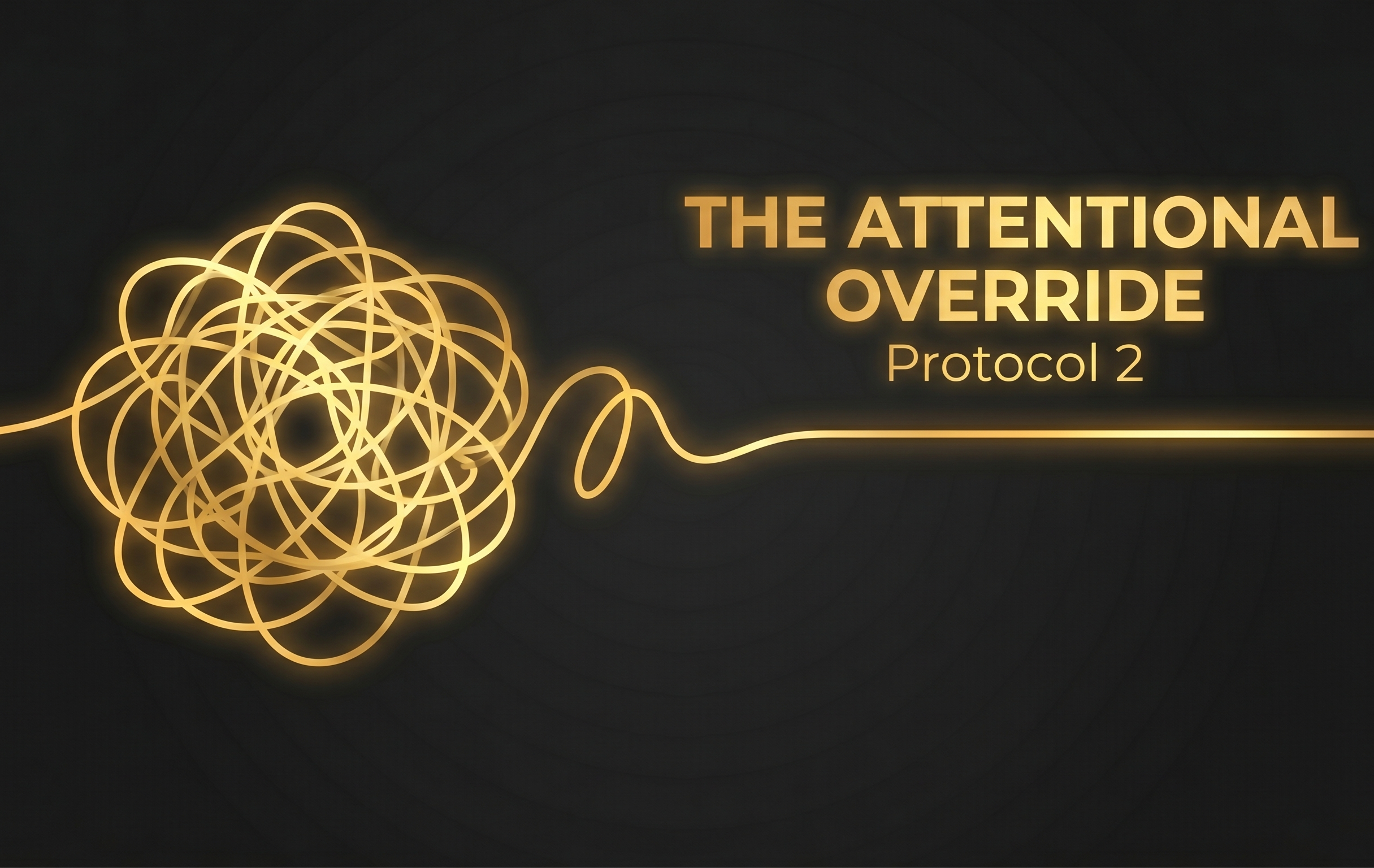 Product image for The Attentional Override: Protocol 2 (Cognitive Reinvestment Mitigation)